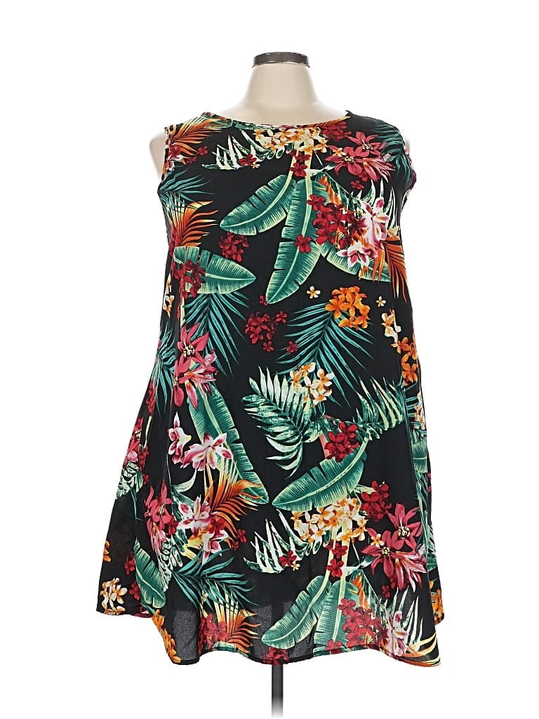 Pre-owned Shein Curve Casual Dress In Black