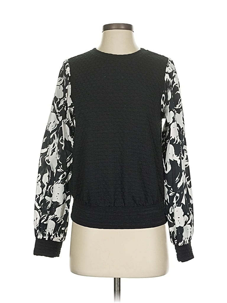 Pre-owned Porridge Pullover Sweater In Black