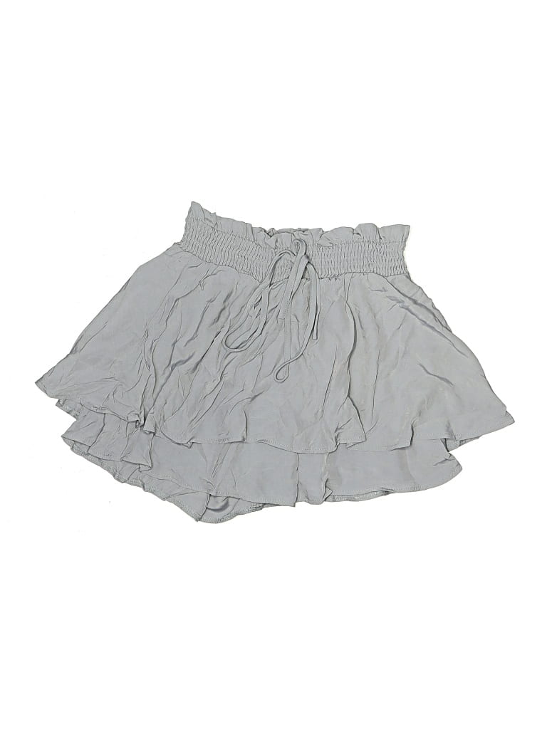 SHEIN Pre-owned Casual Skirt In Gray