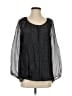 Piazza Roma Black 3/4 Sleeve Blouse Size S - photo 1