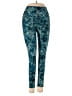 Athleta Print Teal Blue Active Pants Size XS - photo 1