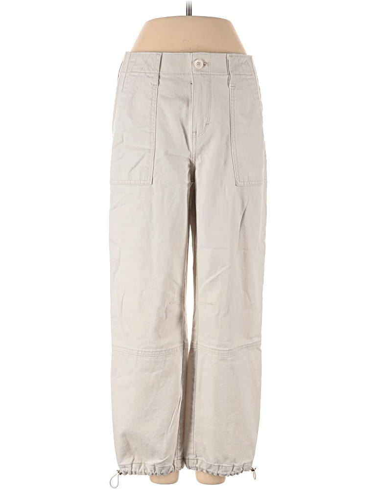 Pre-owned White House Black Market Cargo Pants In Gray