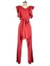 Halston Heritage Solid Red Jumpsuit Size 0 - photo 2
