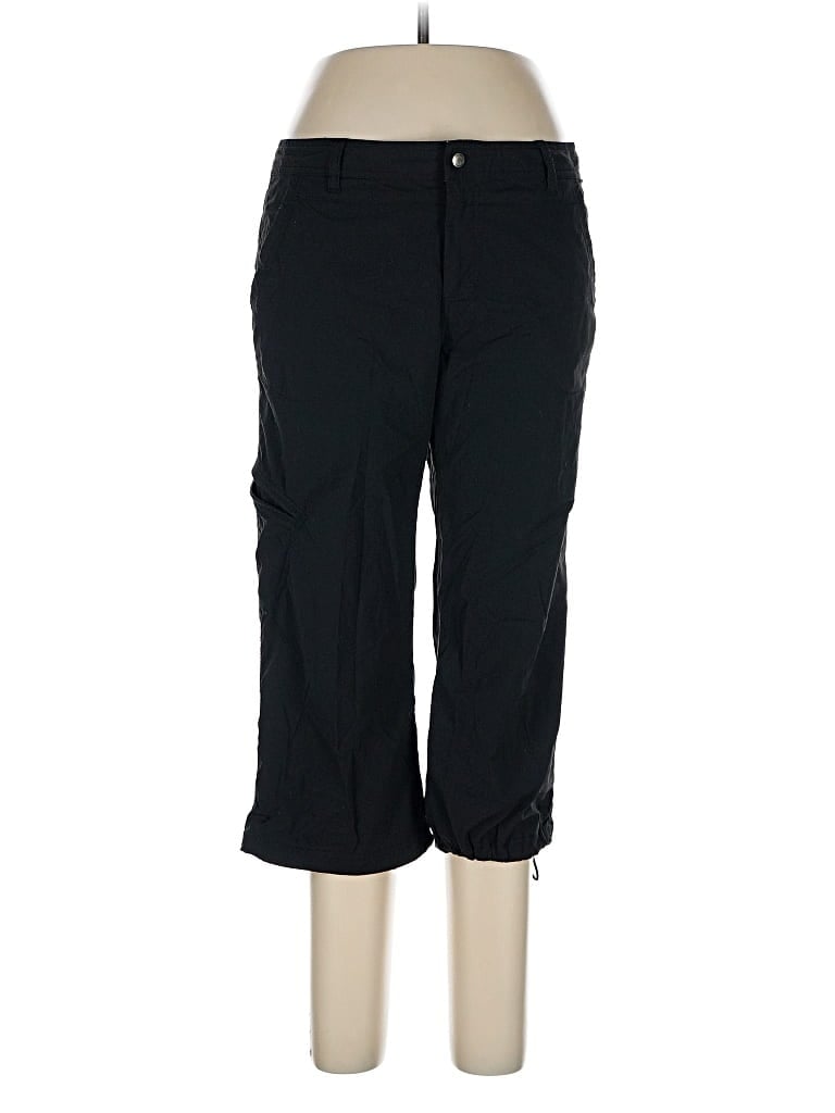 Pre-owned Eddie Bauer Sport Casual Pants In Black