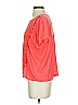 J.Crew 100% Linen Orange Short Sleeve Blouse Size XXS - photo 5