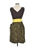 Yoana Baraschi 100% Polyester Yellow Cocktail Dress Size 2 - photo 2