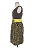 Yoana Baraschi 100% Polyester Yellow Cocktail Dress Size 2 - photo 5
