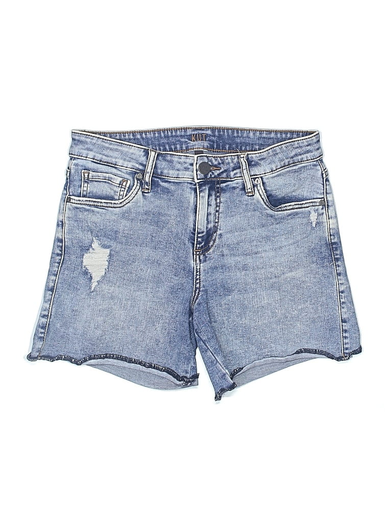 Pre-owned Kut From The Kloth Denim Shorts In Blue