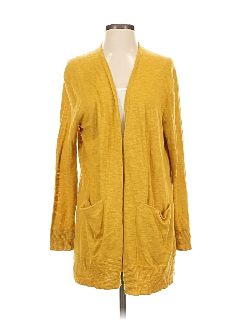 MADEWELL Pre-owned Cardigan Sweater In Yellow