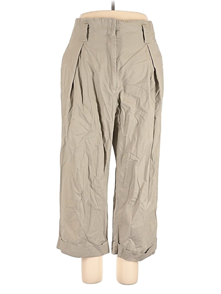 H&M Pre-owned Khaki Pant In Brown