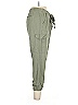 Soho Green Linen Pants Size L - photo 4