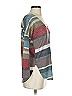 Aqua Tie-dye Stripes Gray 3/4 Sleeve T-Shirt Size XS - photo 4