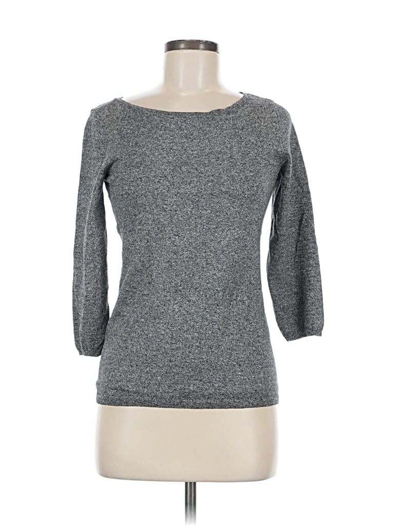 Pre-owned Express Pullover Sweater In Gray