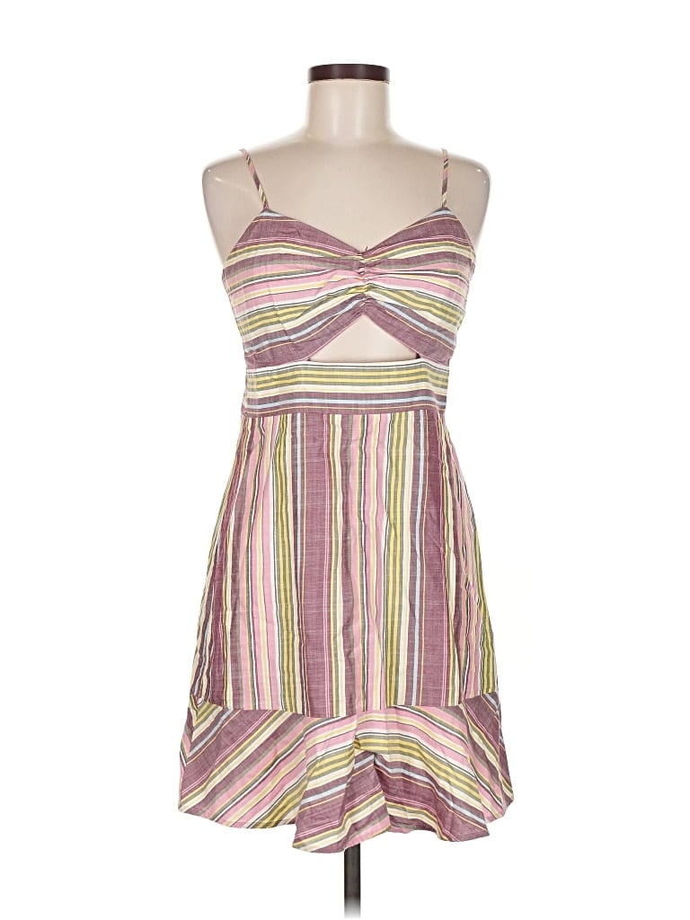 Pre-owned Express Casual Dress In Purple