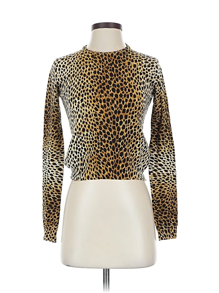 Pre-owned Dolce & Gabbana Cashmere Pullover Sweater In Brown