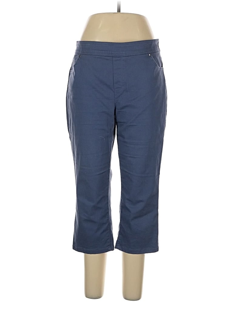 Pre-owned Kim Rogers Active Pants In Blue