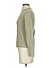 Meli Solid Tan Green Long Sleeve T-Shirt Size XS - photo 5