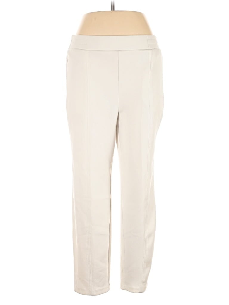 Pre-owned Lane Bryant Casual Pants In White