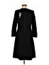 Luisa Cerano Solid Black Casual Dress Size 6 - photo 2