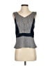 Ann Taylor Blue Sleeveless Top Size 0 - photo 1