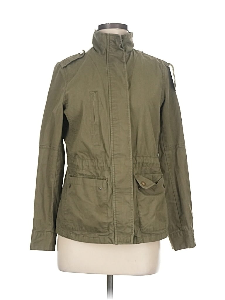 Pre-owned Love Tree Jacket In Green