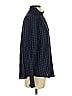 Johnston & Murphy 100% Rayon Checkered-gingham Blue Long Sleeve Button-Down Shirt Size S - photo 4