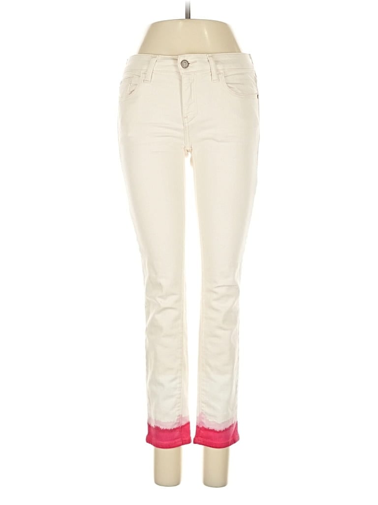 Pre-owned Pilcro And The Letterpress Jeans In White