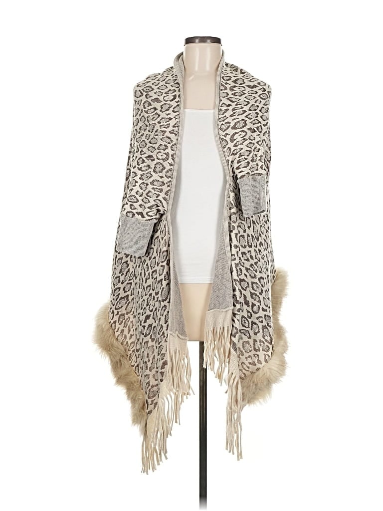 Pre-owned Unbranded Cardigan Sweater In White