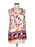 Tabitha Webb 100% Polyester Orange Tank Top Size M - photo 1