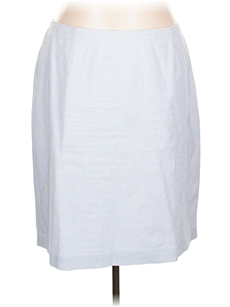 Pre-owned Talbots Casual Skirt In White