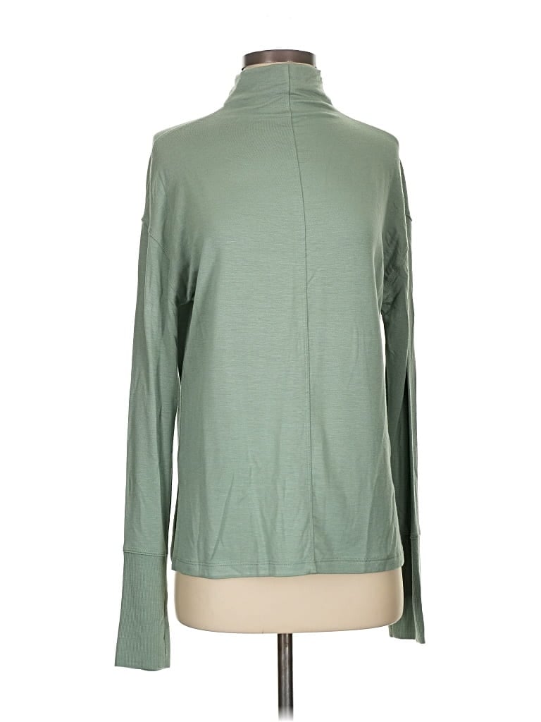 Pre-owned Cynthia Rowley Tjx Turtleneck Sweater In Green