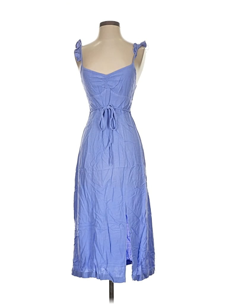 Pre-owned Assorted Brands Casual Dress In Blue