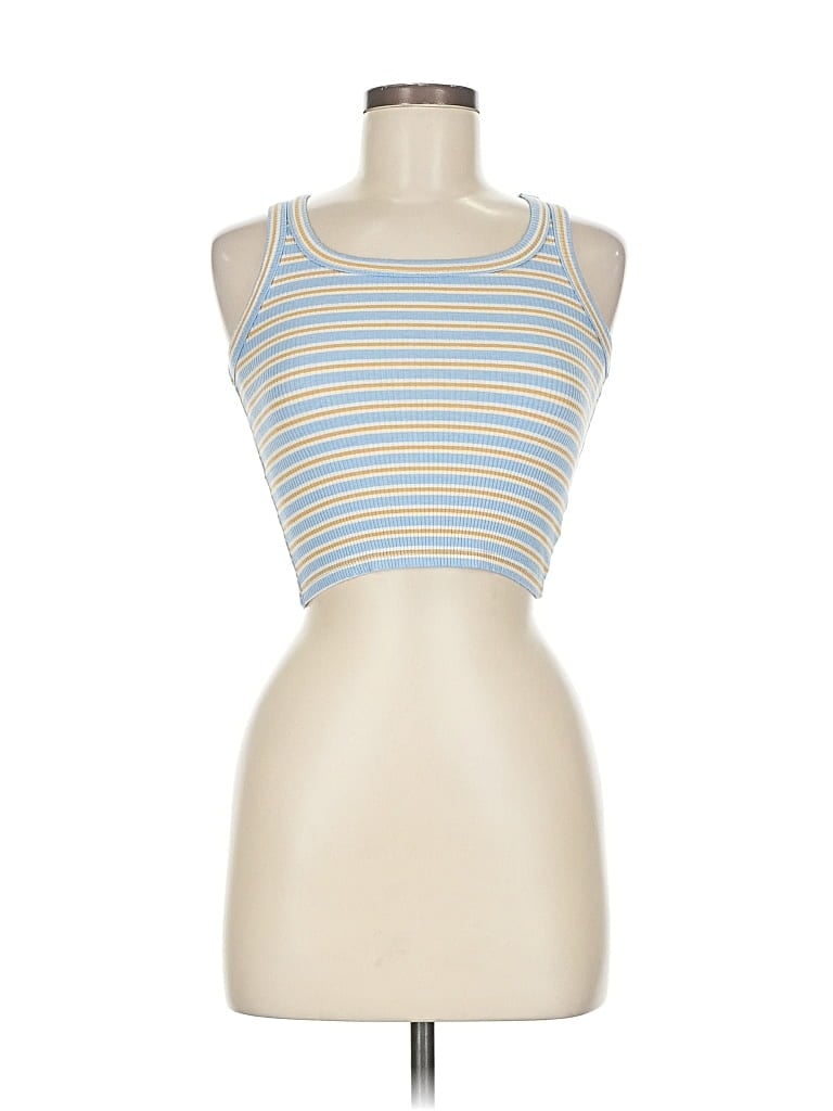 Pre-owned Full Tilt Tank Top Blue Halter Neckline Tops