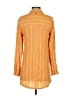 PrAna Stripes Orange Long Sleeve Blouse Size XS - photo 2