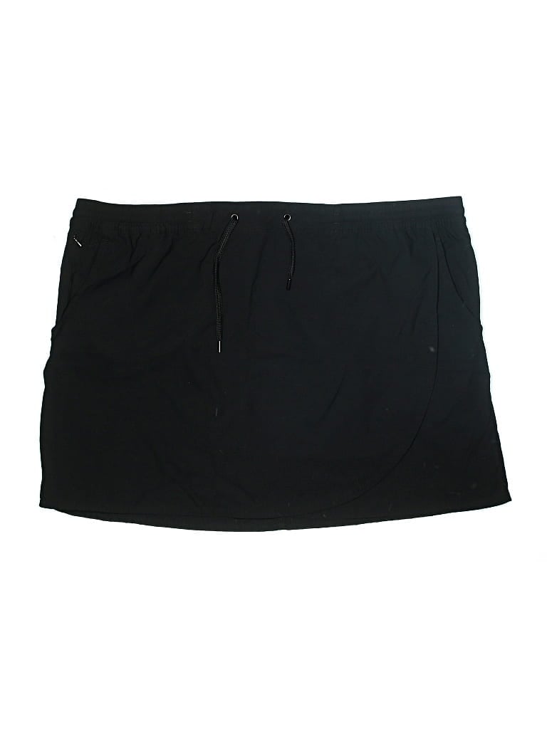 Pre-owned Eddie Bauer Active Skort In Black