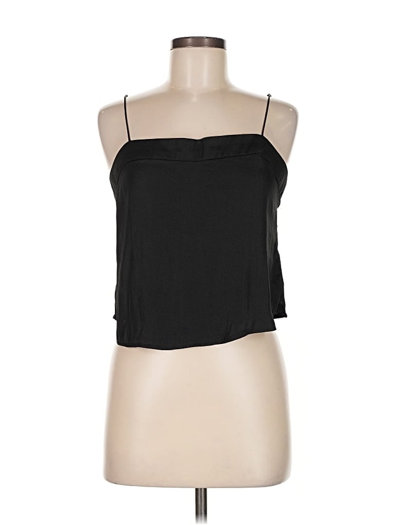 URBAN OUTFITTERS Pre-owned Sleeveless Top Black Strapless Neckline Tops