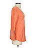 Nic + Zoe Orange Pullover Sweater Size S - photo 4