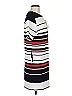 FRNCH Stripes White Casual Dress Size M - photo 4