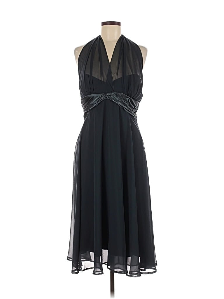 Pre-owned Dressbarn Cocktail Dress In Black