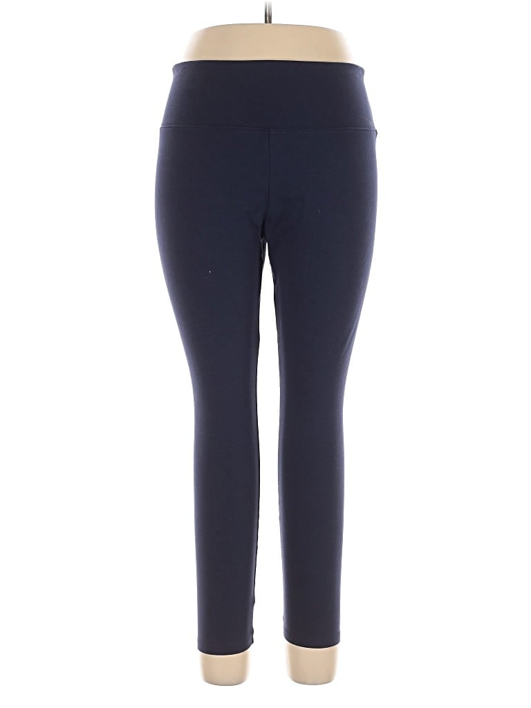 Pre-owned Simply Vera Vera Wang Active Pants In Blue