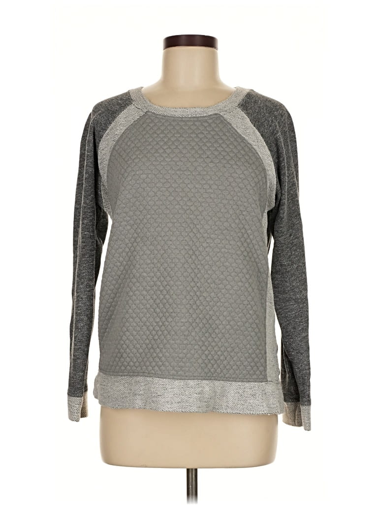 APT. 9 Pre-owned Pullover Sweater In Gray