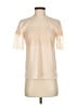 Zara Ivory Short Sleeve Blouse Size XS - photo 1