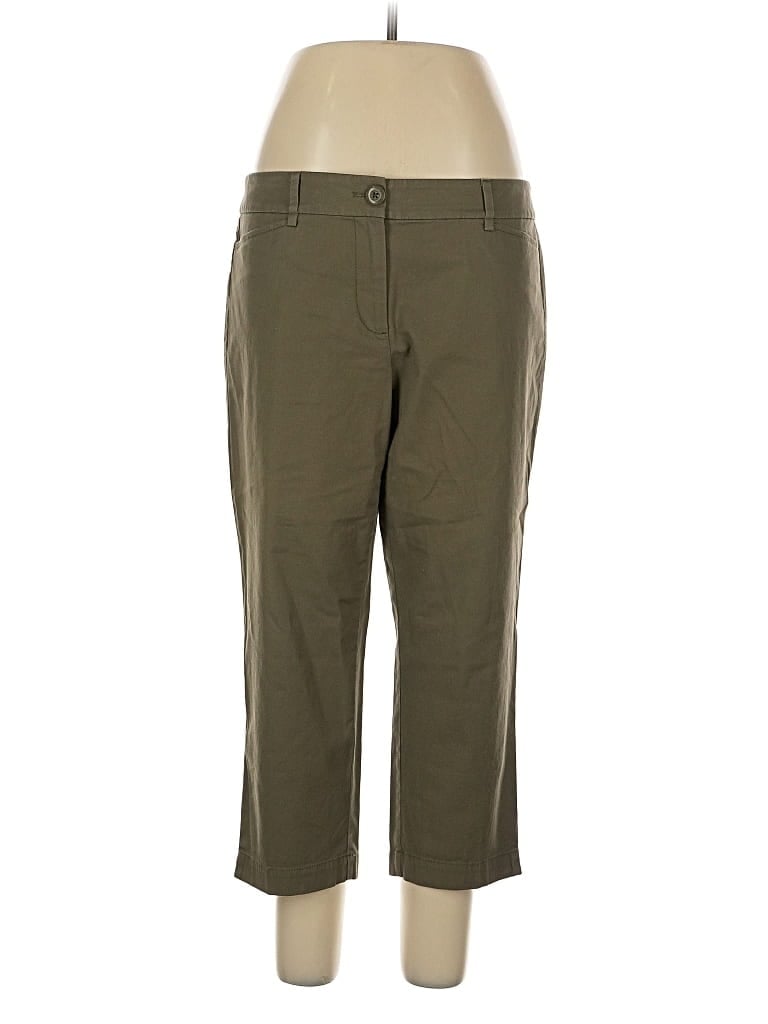 Pre-owned Ann Taylor Loft Outlet Casual Pants In Green