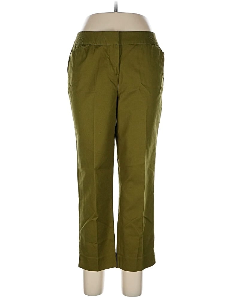 Pre-owned Grace Elements Casual Pants In Green