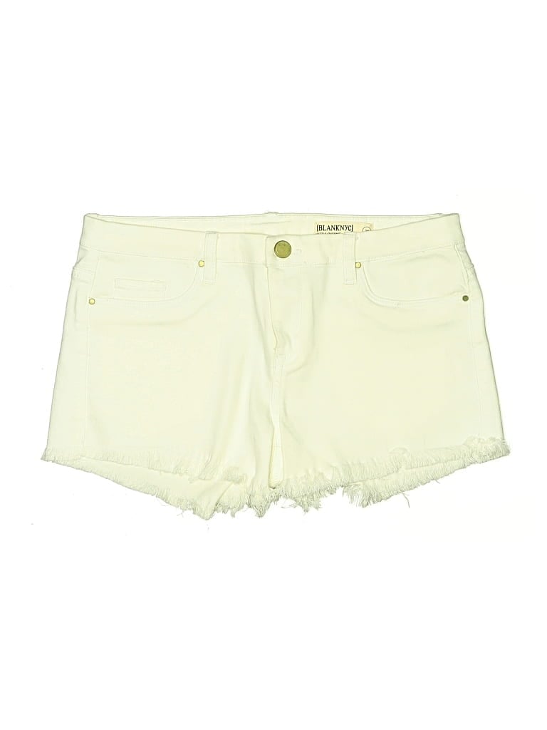 Pre-owned Blanknyc Blank Nyc Denim Shorts In Yellow