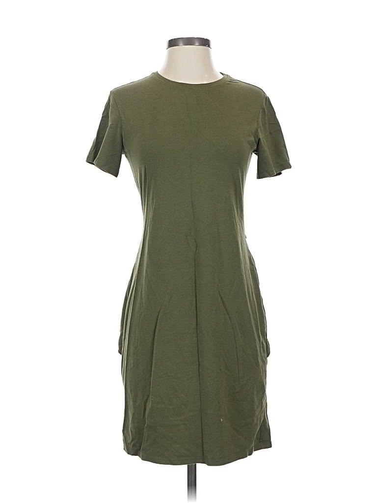 Pre-owned Theory Casual Dress In Green