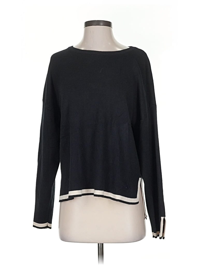 Pre-owned Fashion Pullover Sweater In Black