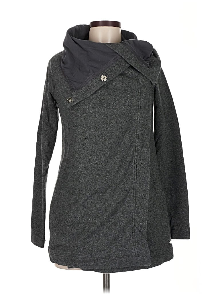 Pre-owned Lululemon Athletica Coat In Gray