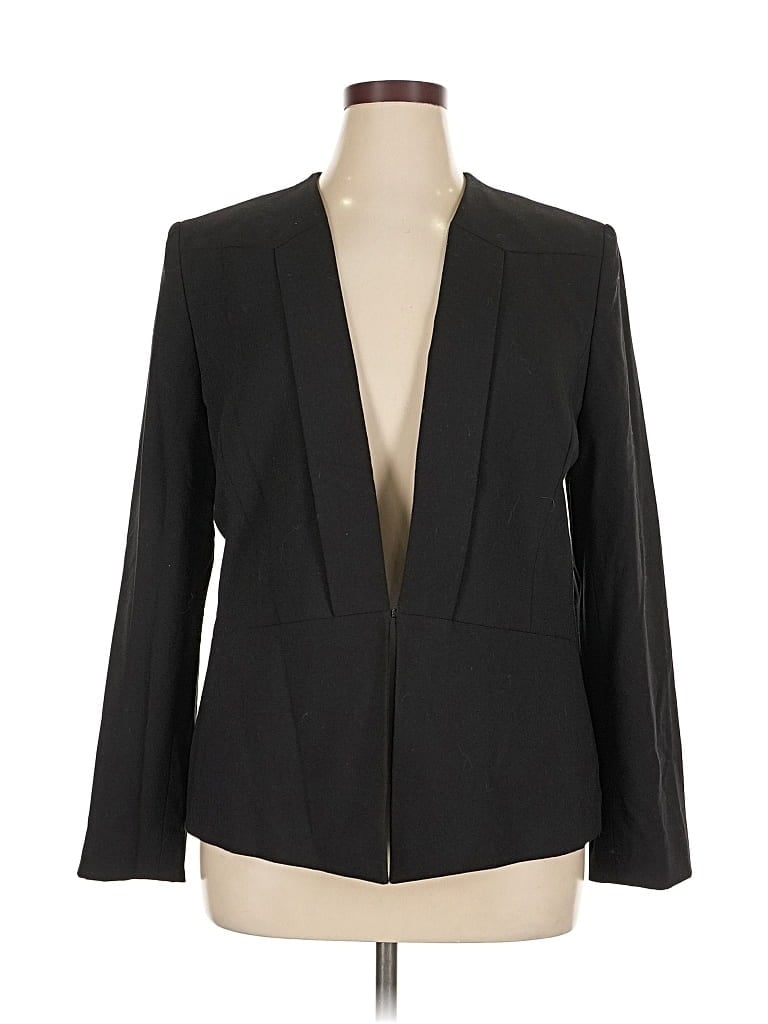 Pre-owned Preston & York Blazer Jacket In Black