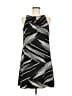 Alfani Graphic Black Casual Dress Size 6 - photo 1